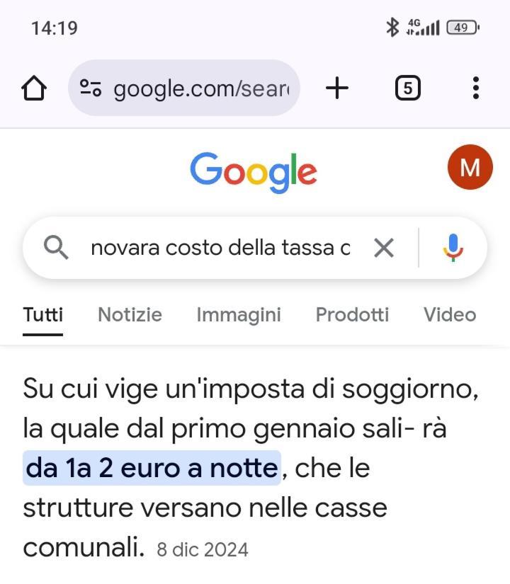 La Casa Di Lucia Appartamento نوفارا المظهر الخارجي الصورة